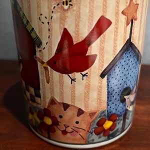 Lang and Wise “Birdsong”  Collector Coffee Mug, 1999, By Debi Hron, 12 oz.